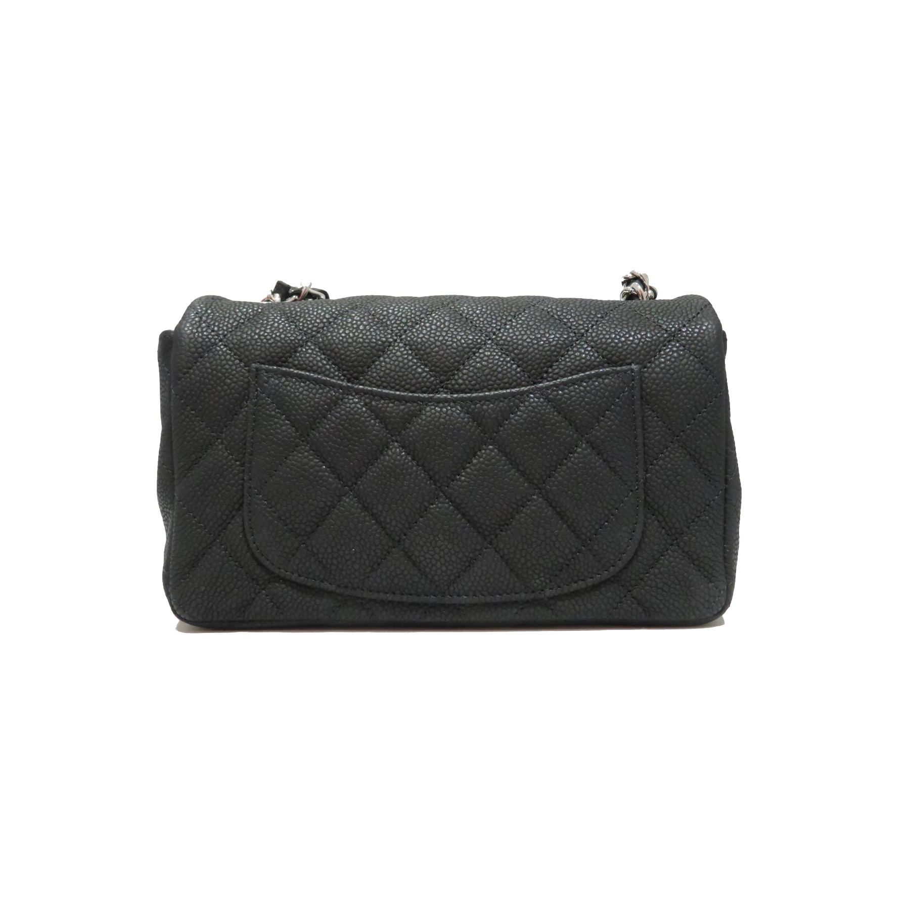 CHANEL シャネル 1116キャビア牛の皮です 銀鎖です