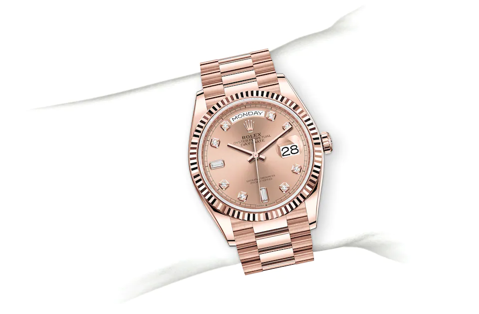 ROLEX ロレックスの曜日カレンダー型シリーズm128235-0009腕時計です