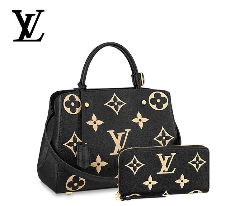 [Only 1]LOUIS VUITTON モンテーニュ M 長財布 2点セット お得 Ref:M45499+M80481