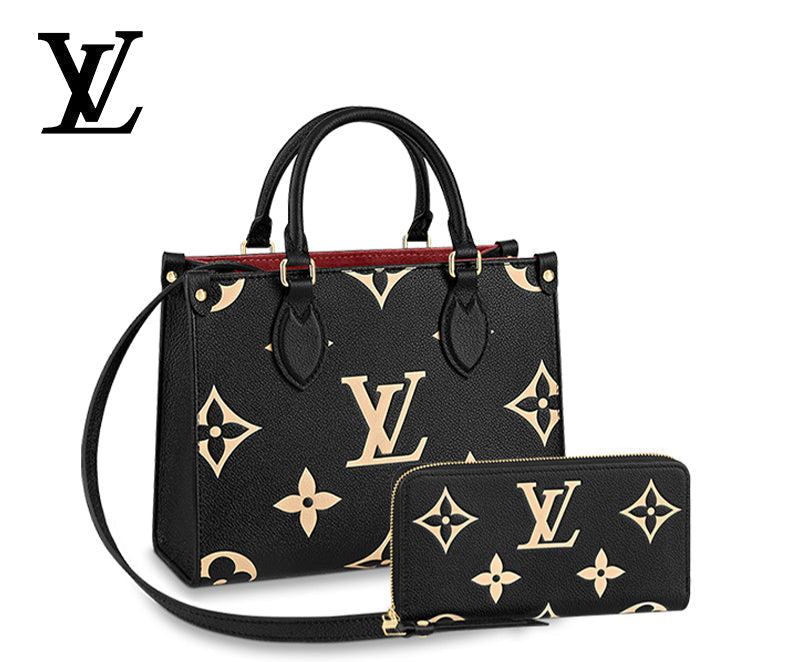 LOUIS VUITTON オンザゴー PM 長財布 2点セット お得 Ref:M45659+M80481