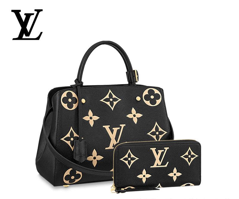 [Only 1]LOUIS VUITTON モンテーニュ M 長財布 2点セット お得 Ref:M45499+M80481