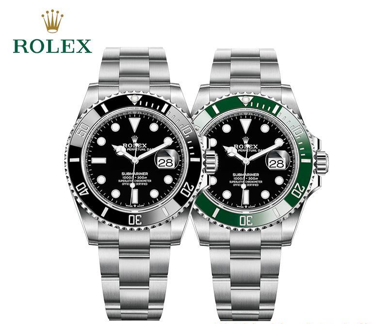 ロレックスの割引セット m126610ln-0001+m126610lv-0002