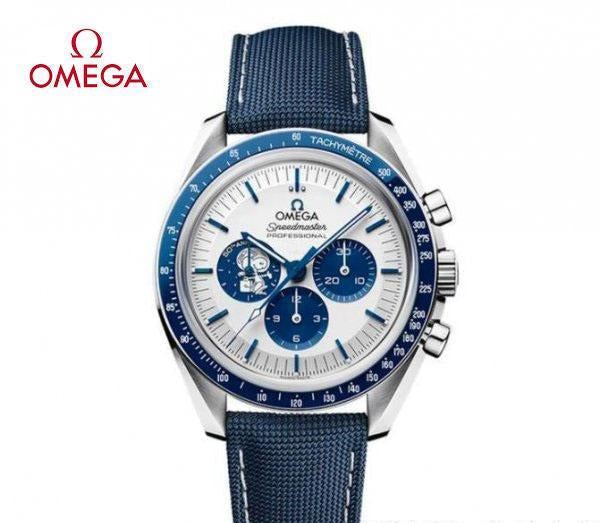 SPEEDMASTER記念モデルコーアクシャル マスター クロノメーター クロノグラフ 42MMシルバー スヌーピー アワード310.32.42.50.02.001