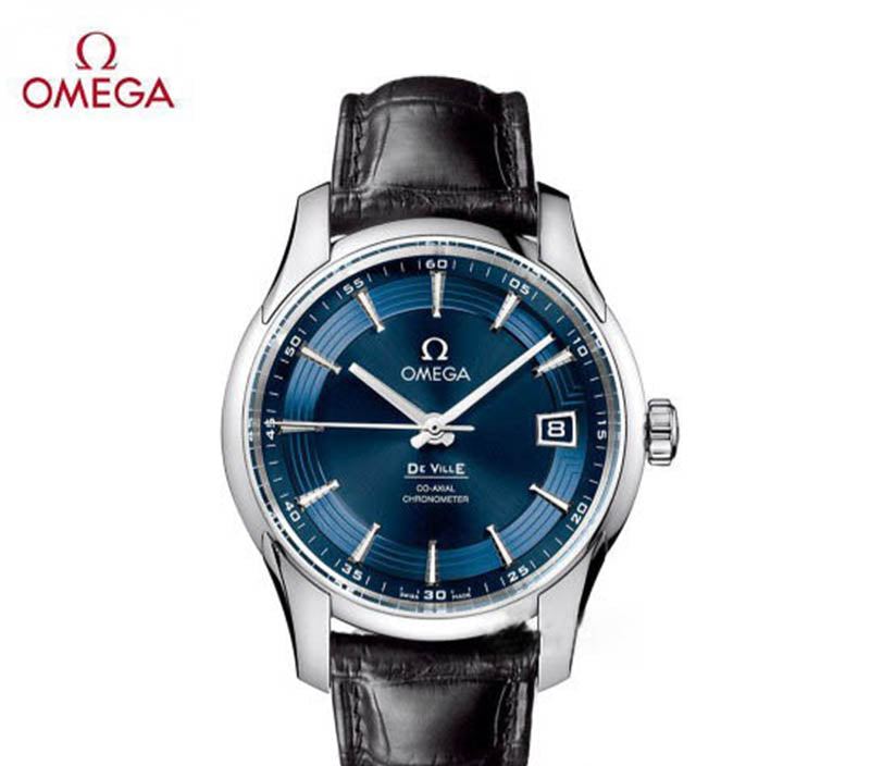 オメガディスクフライシリーズ腕時計431.33.41.21.03.001(明るいブルー)