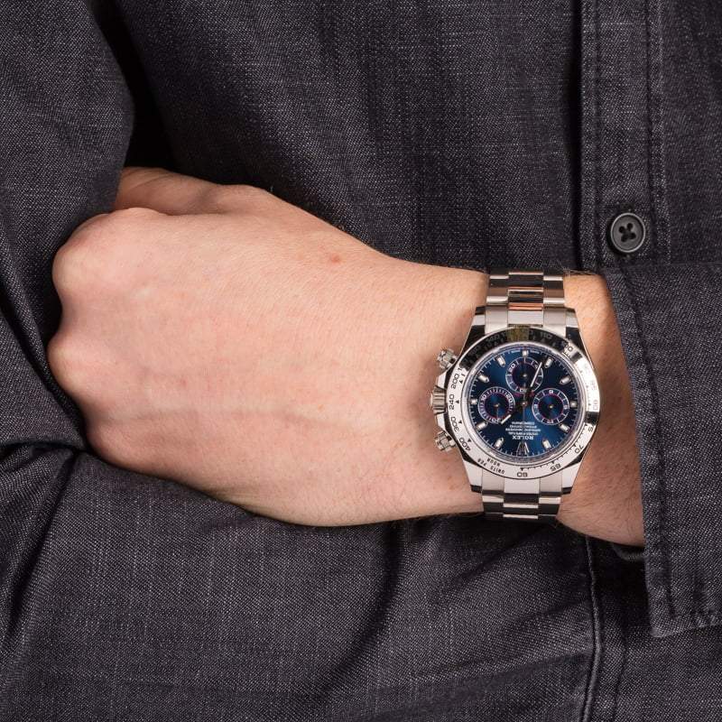 代金引換 ロレックス  デイトナ m116509-0071 ブルー