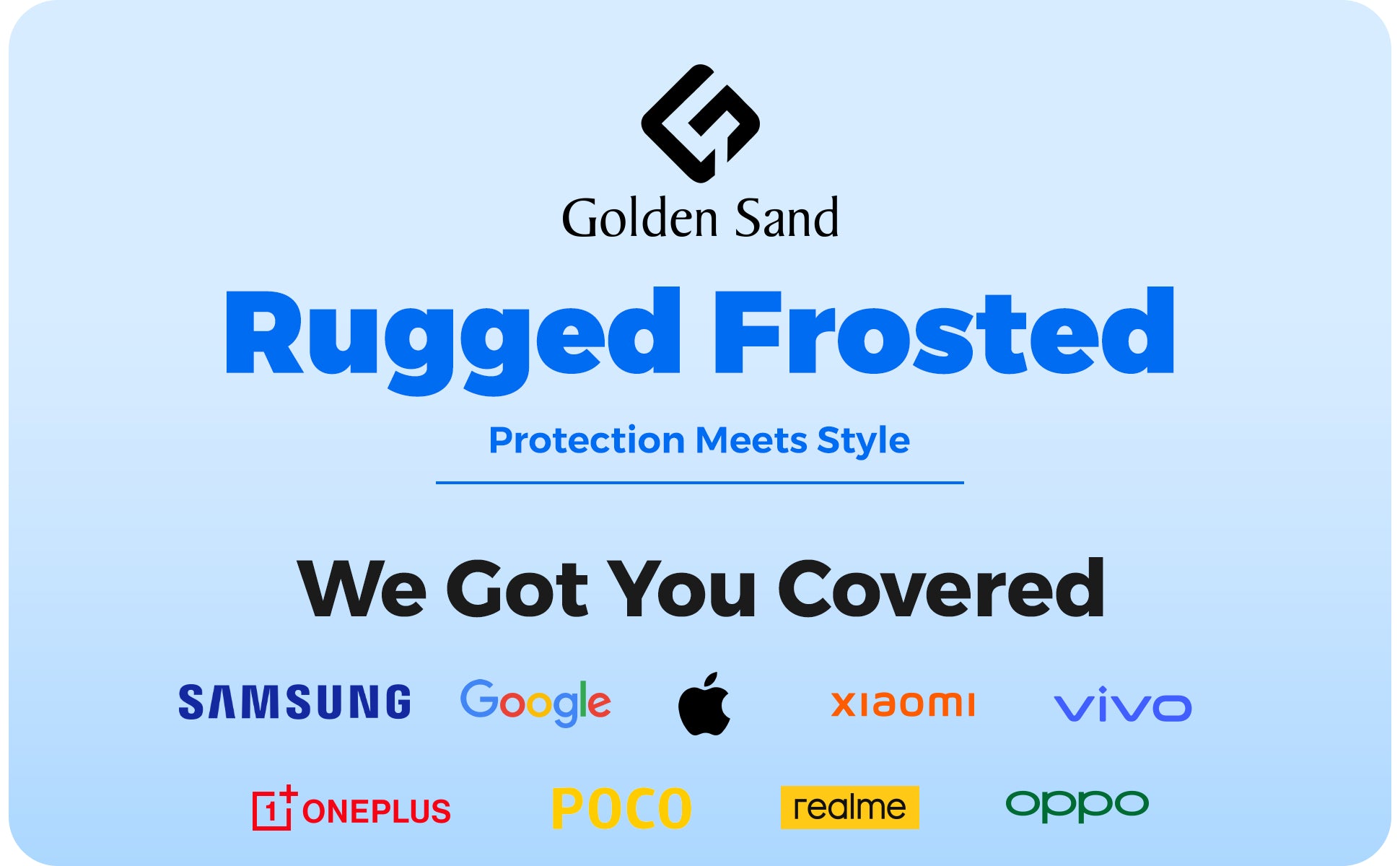 Golden Sand Rugged Frosted Series