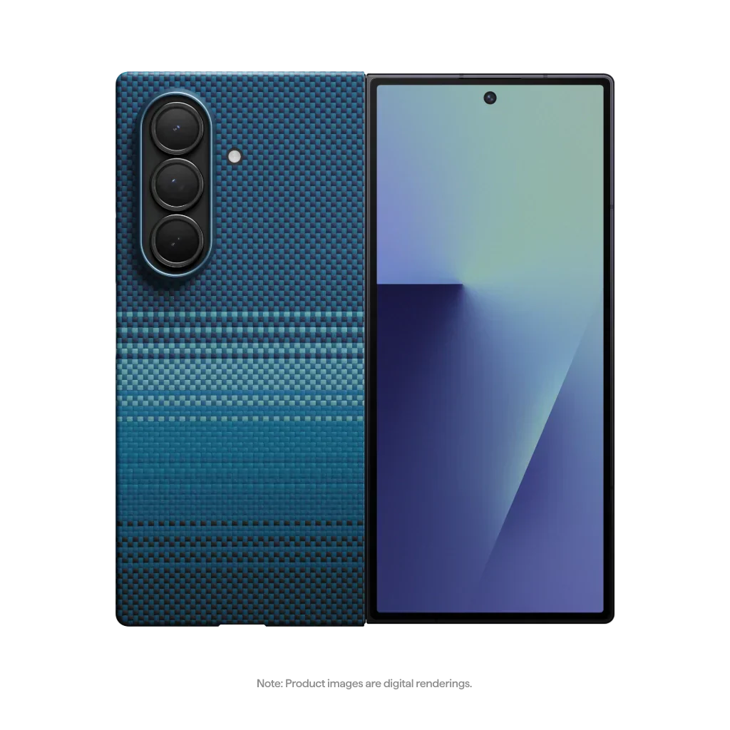 Cosmos Joy Sleek Carbon Fiber Case – Back View