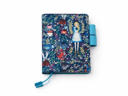 Handmade Fabric Planner Cover – Fits Hobonichi A6 / A5, Card Slots & Pen Loop