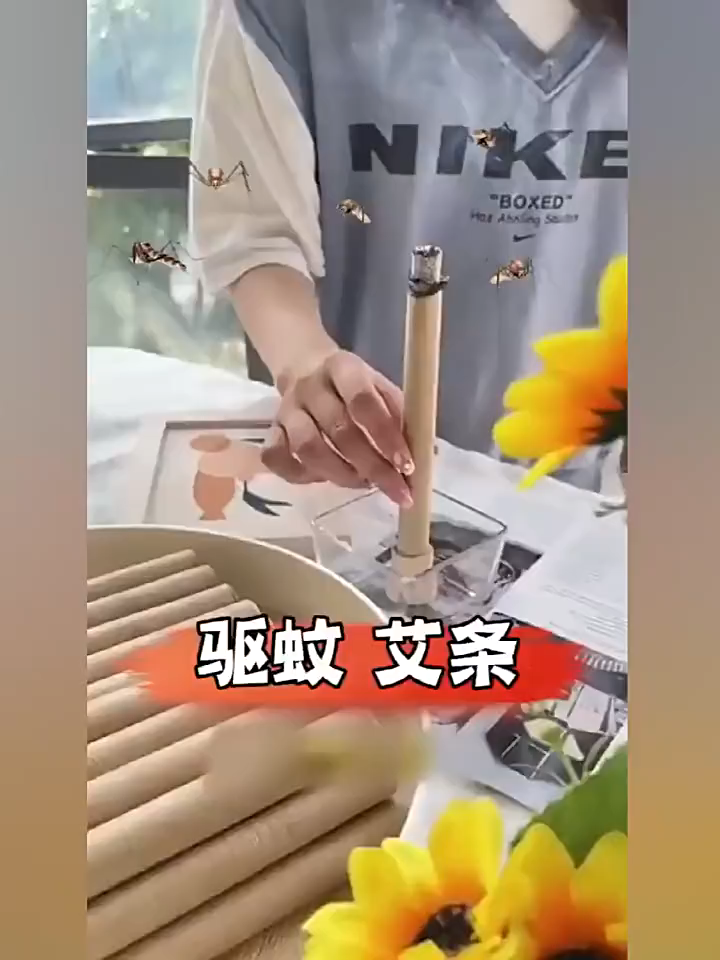 신형 쑥 모기향 실내용 가정용 연소형 인체 무해 오래 지속 해충 퇴치 스틱