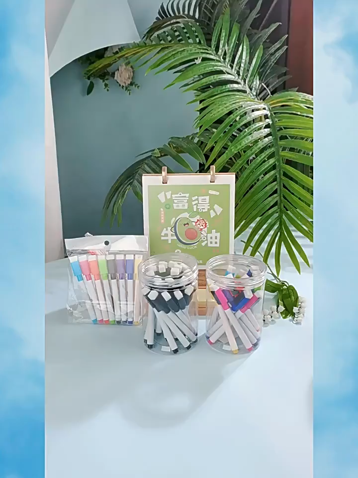 아동용 무독성 지워지는 보드마카 세트 선생님용 수성 흑색 적색 청색 칠판 화이트보드 전용 필기구