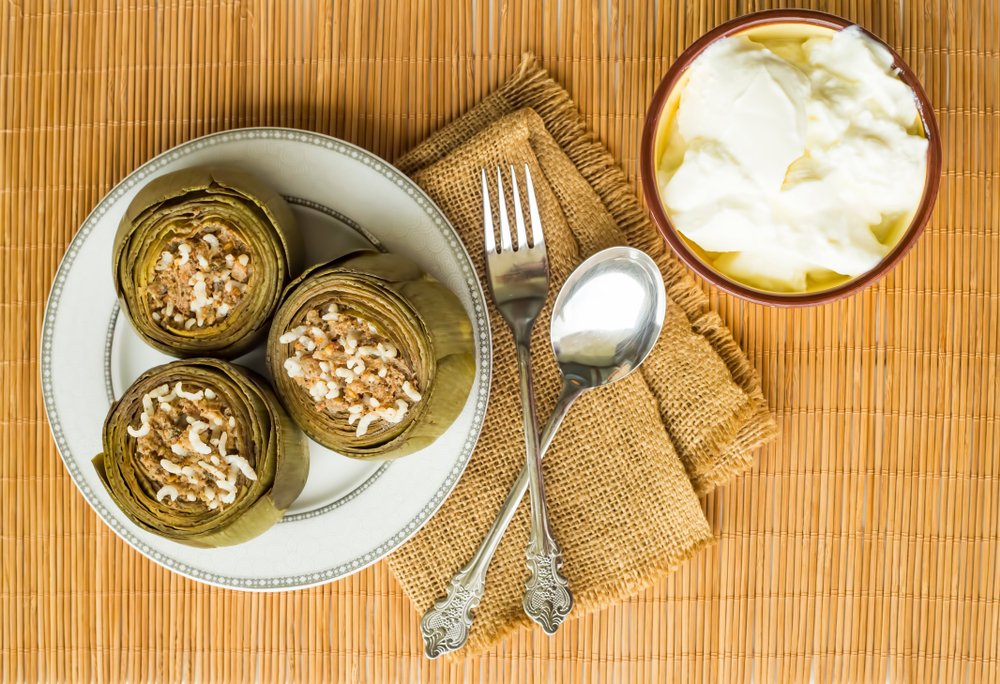 Yapraklı Soyulmamış Enginar