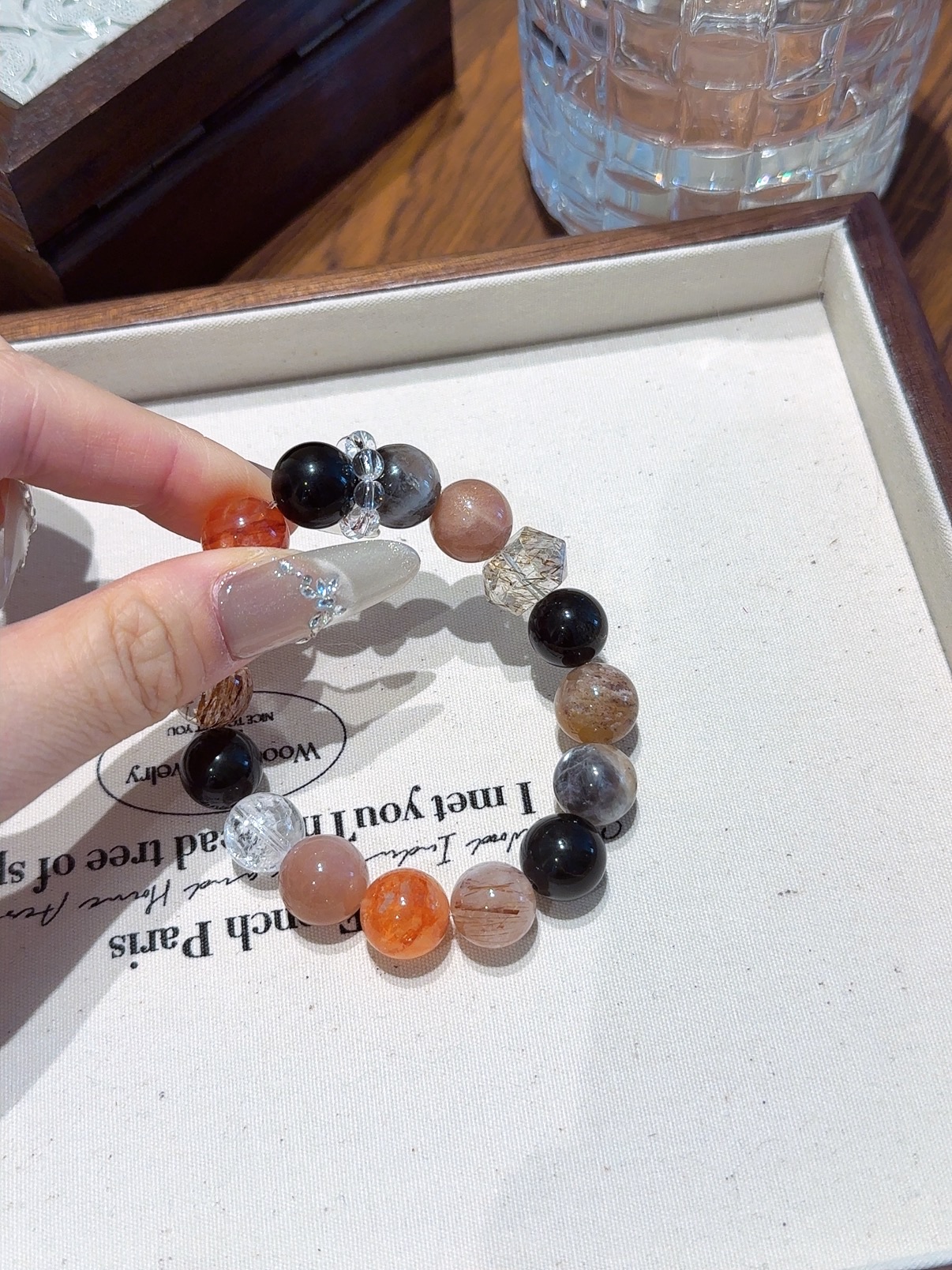 紅黑系多寶手串