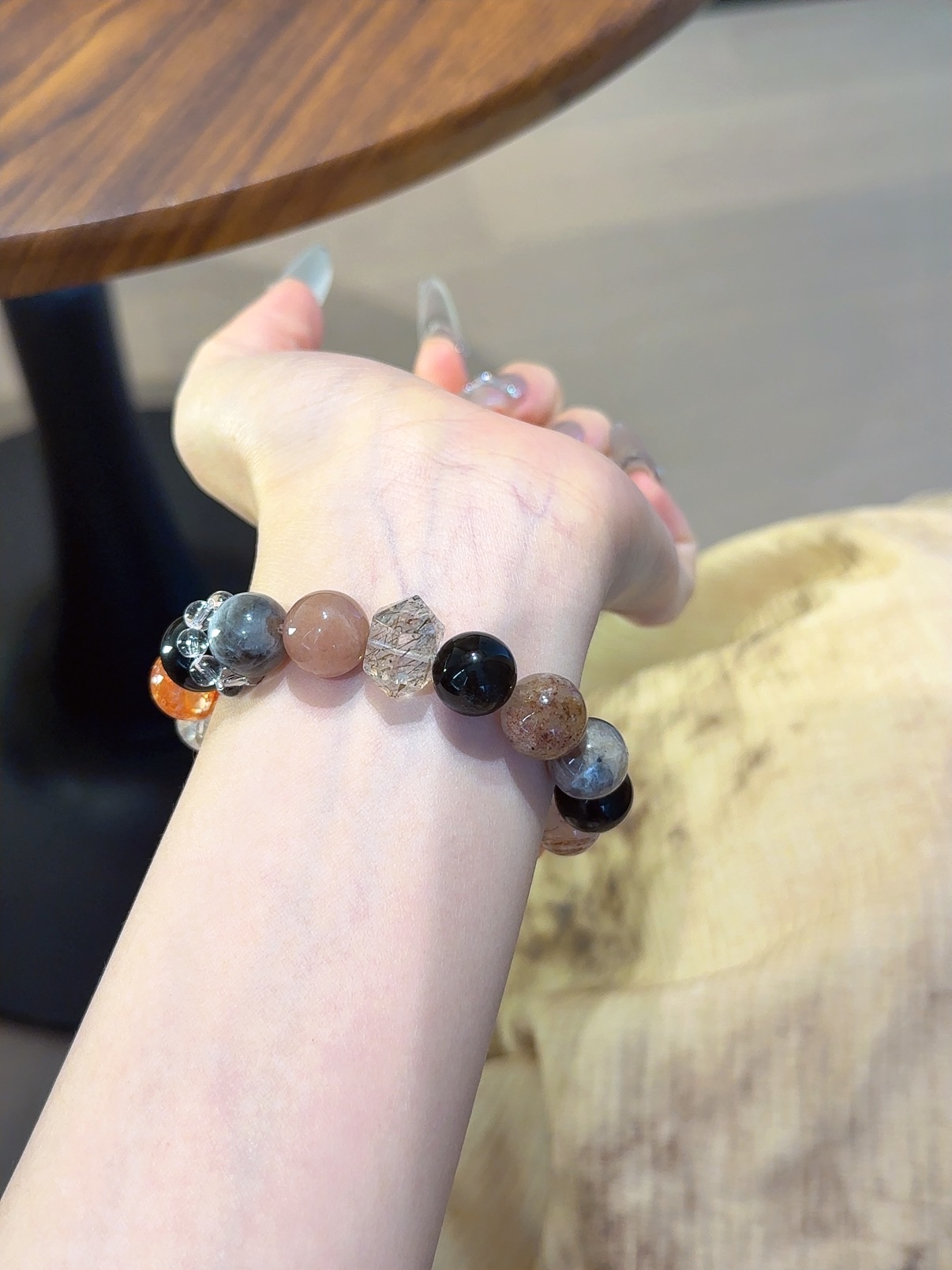 紅黑系多寶手串