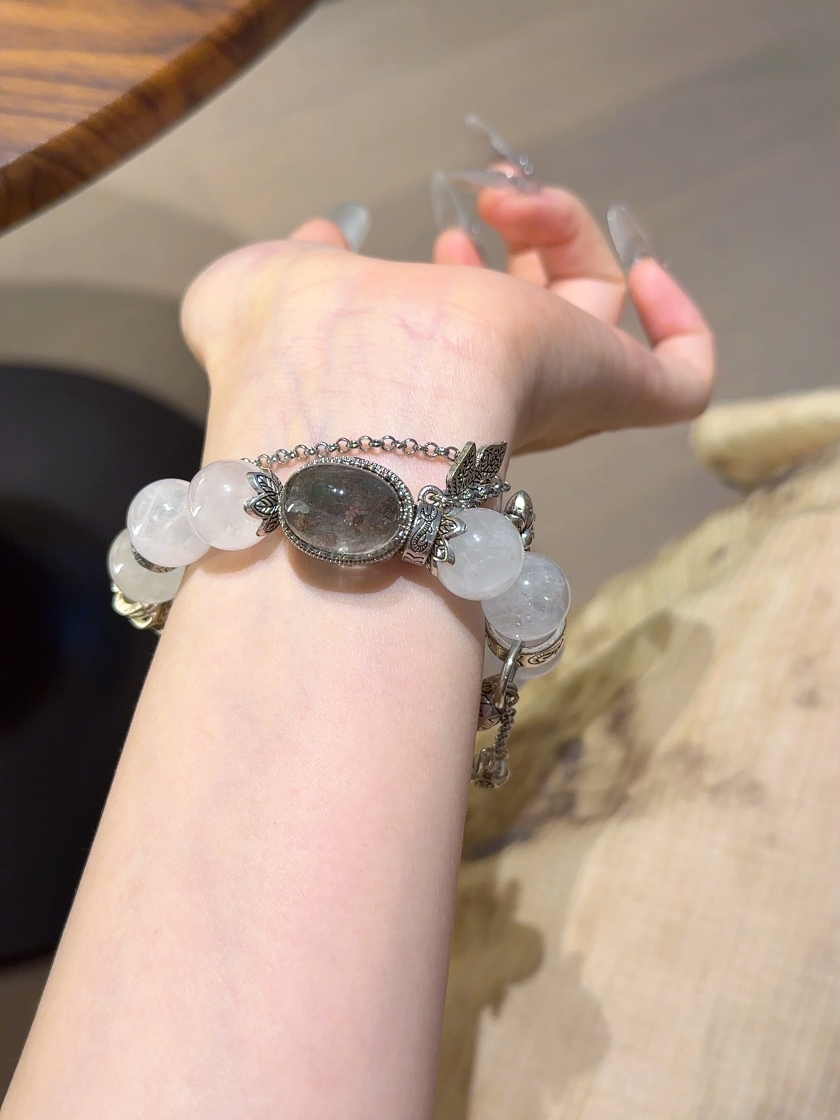 白幽靈魔盒手串