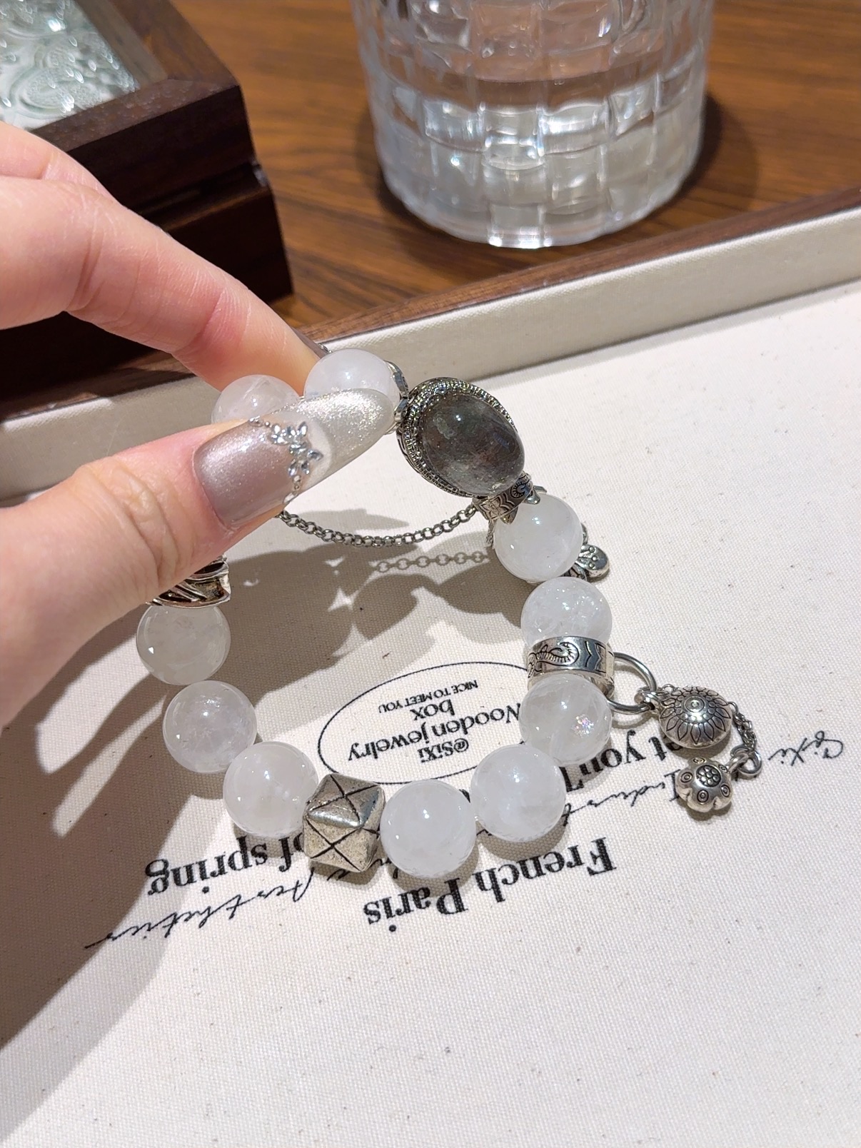 白幽靈魔盒手串