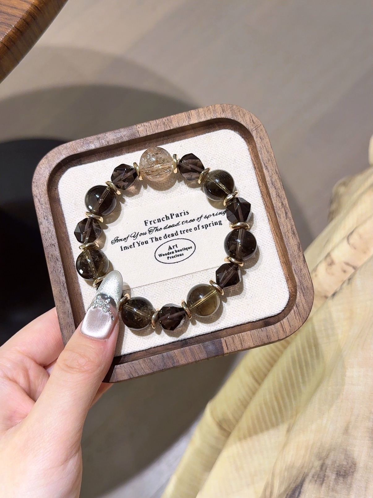 茶水晶手串