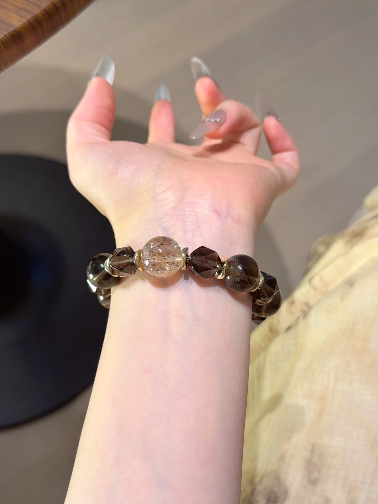 茶水晶手串