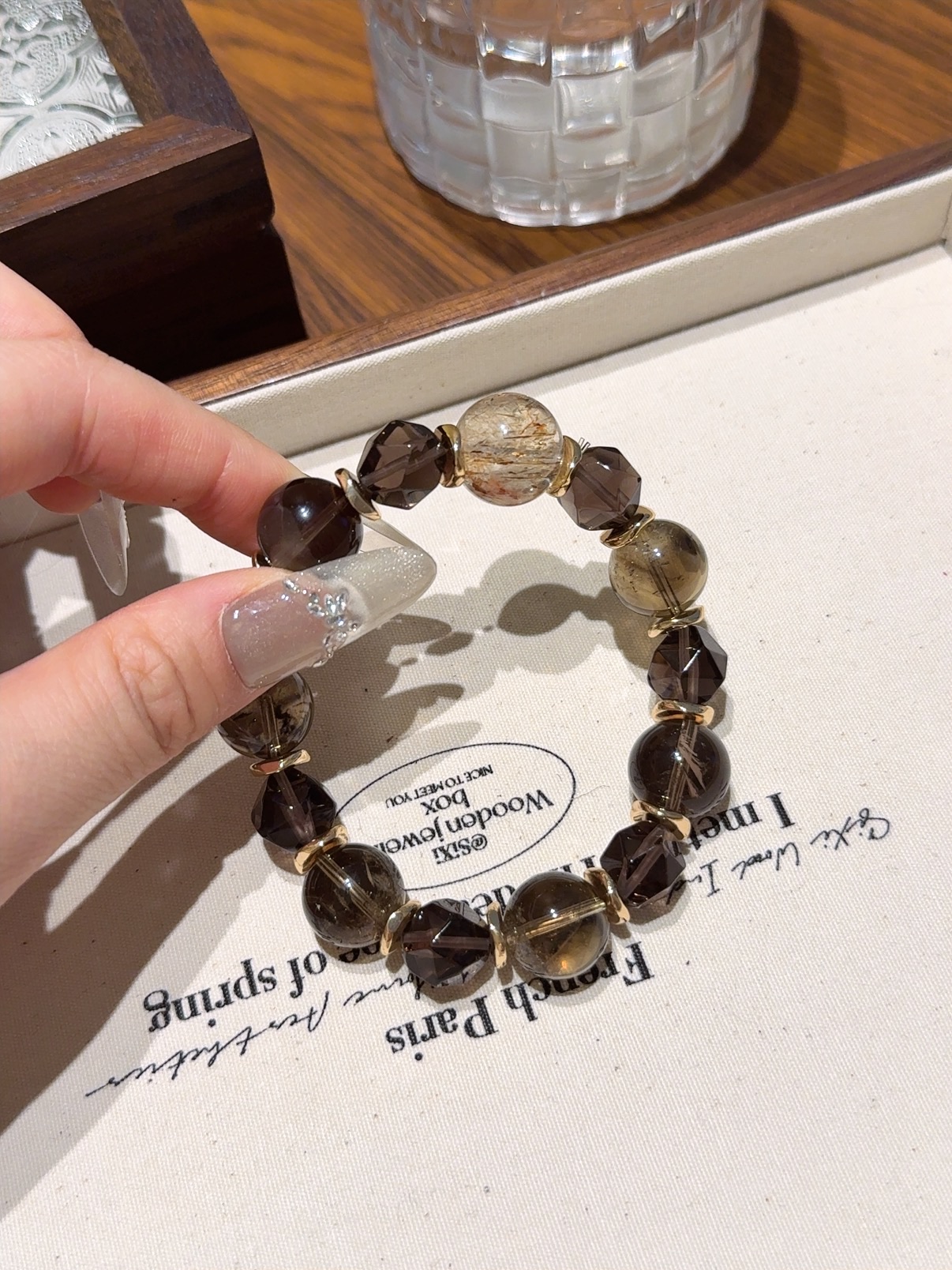 茶水晶手串