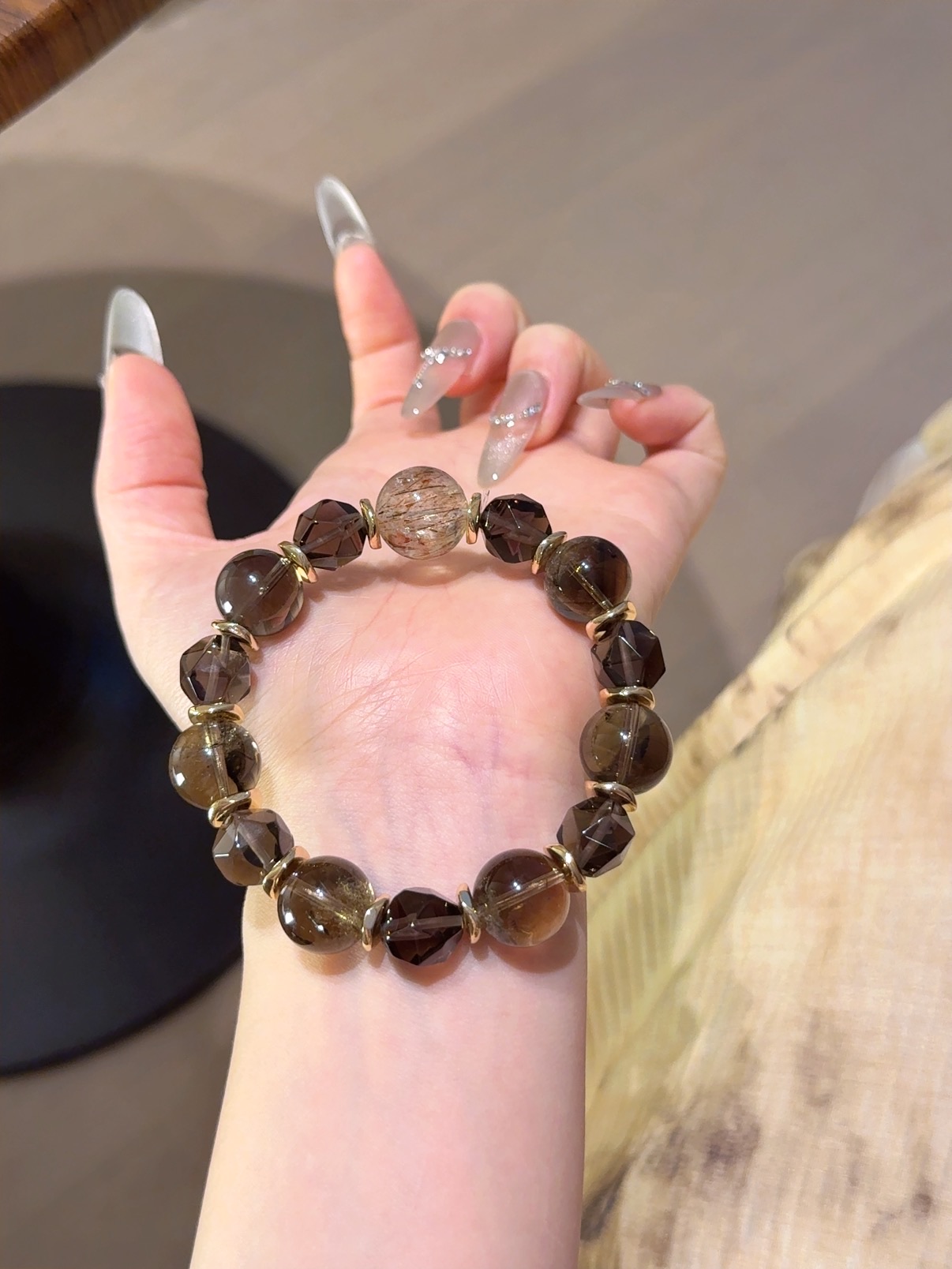 茶水晶手串