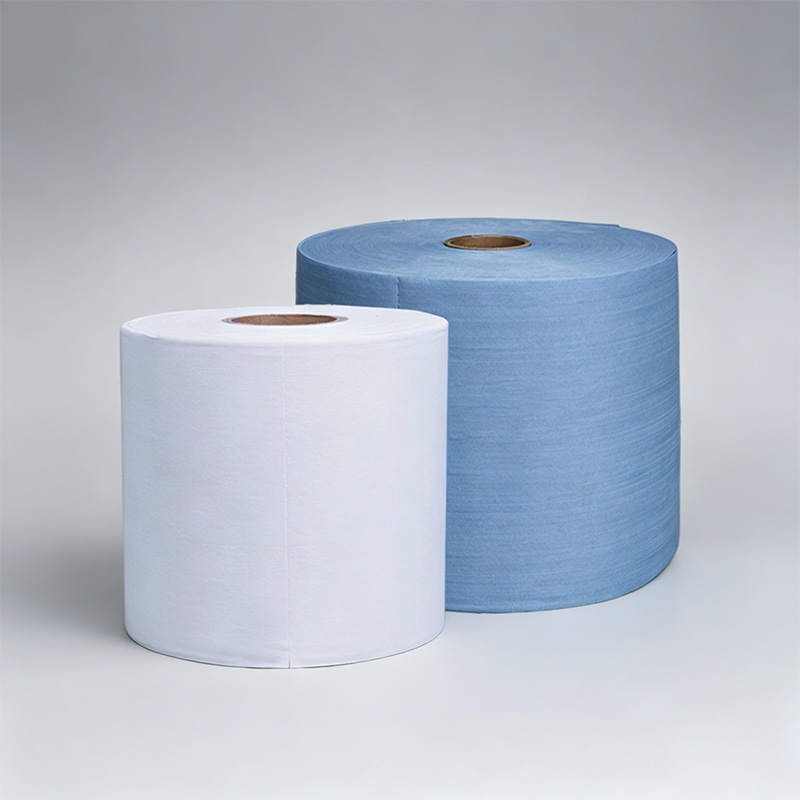 Industrial dust-free wiping paper