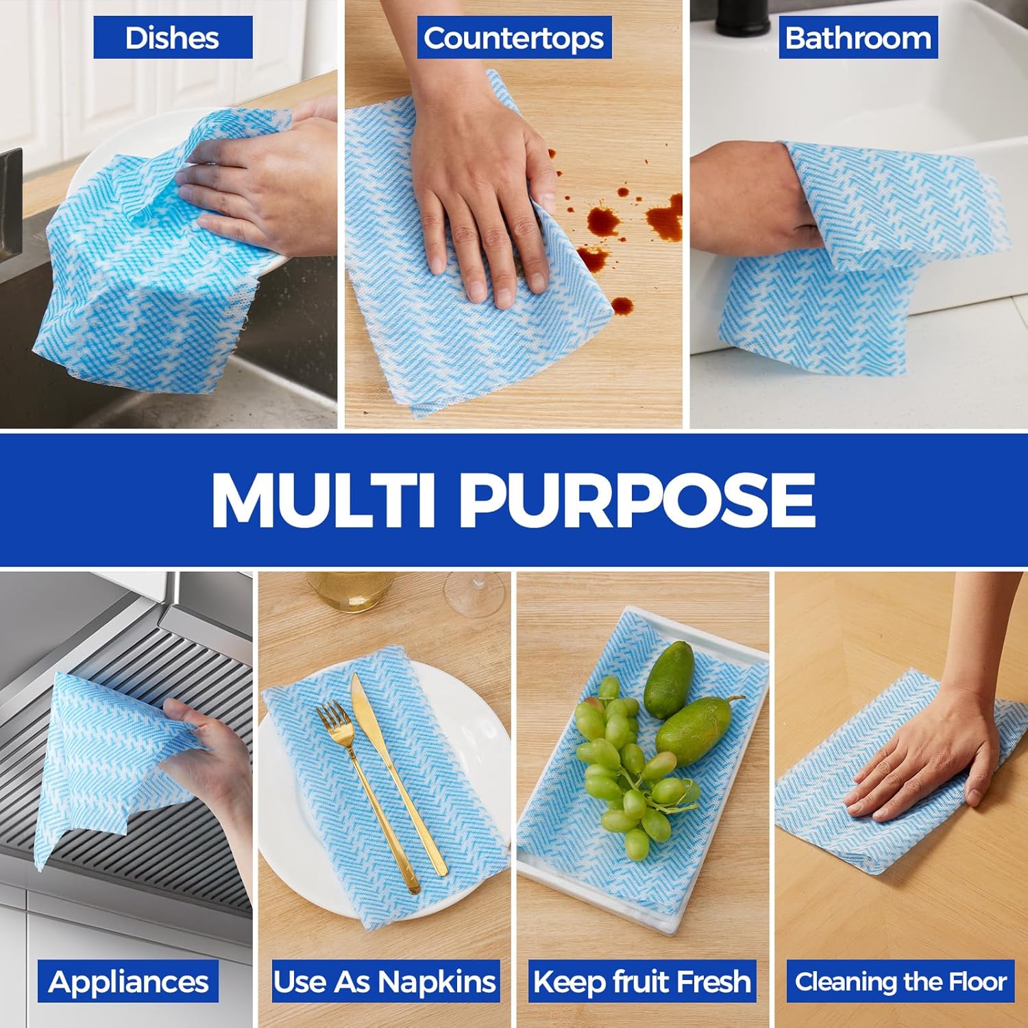 Disposable Cleaning Cloths Roll