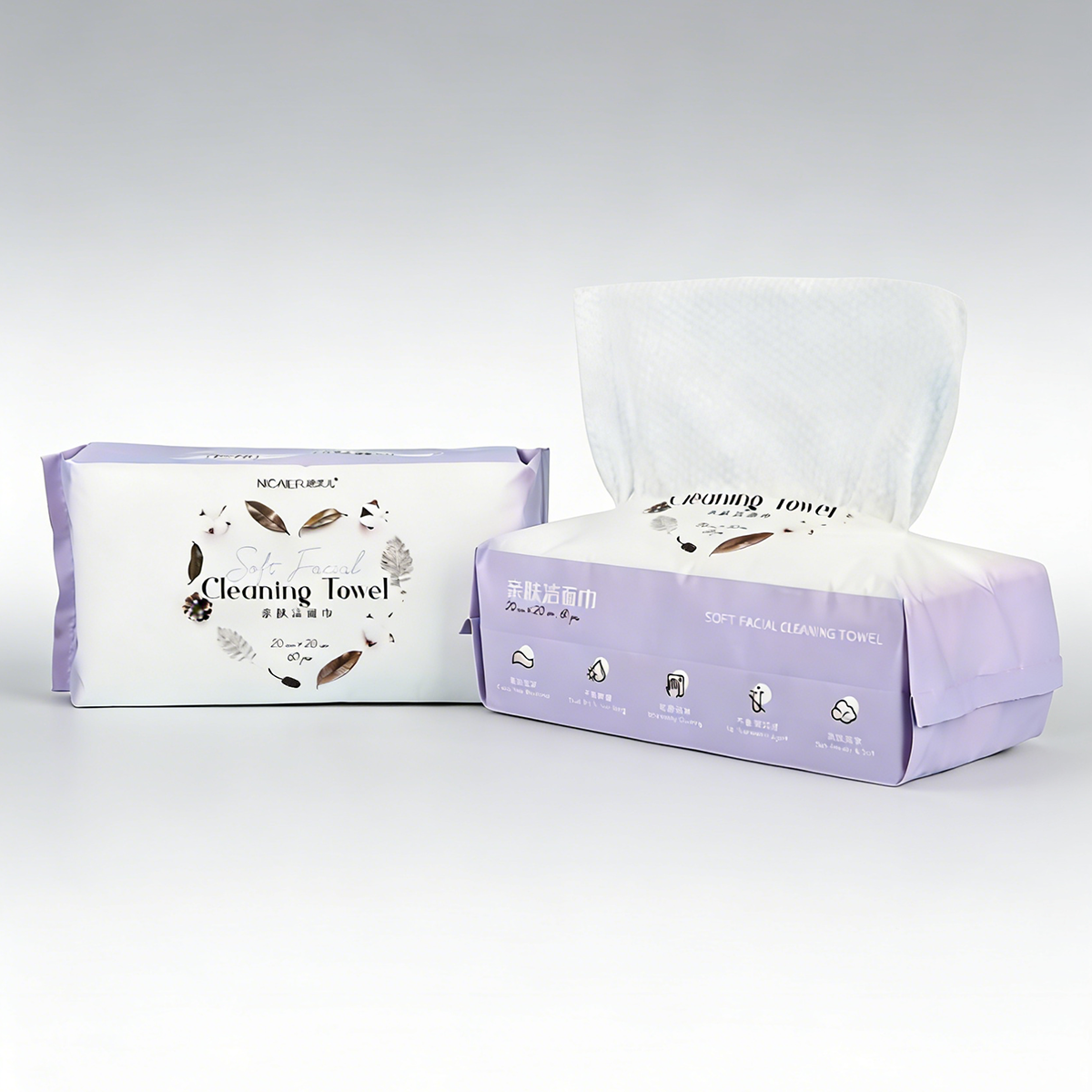 Disposable Face Towel Facial Tissue