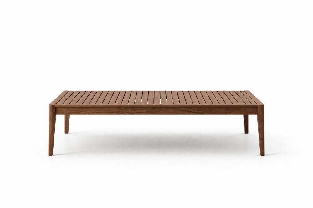 Teak Wood Outdoor Coffee Table 120x60x35 cm(L × W × H)