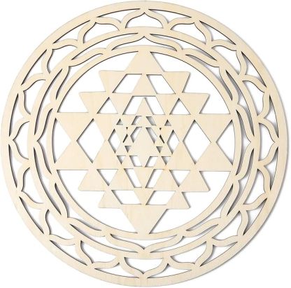 Solid Wood Decorative Pendant