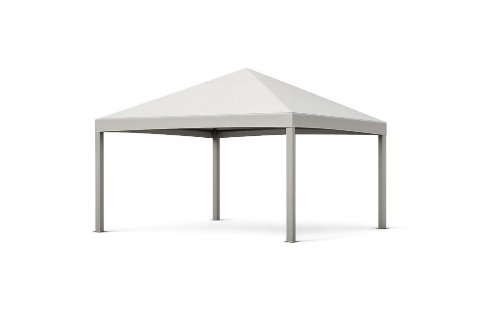 Outdoor Patio Gazebo Aluminum Frame Sunshade Canopy 3x3m(L × W)