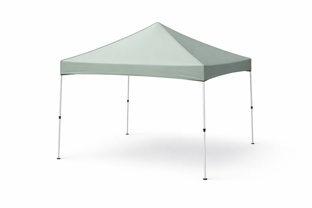 Outdoor Pop-Up Canopy Tent Sage Green Polyester with Steel Frame