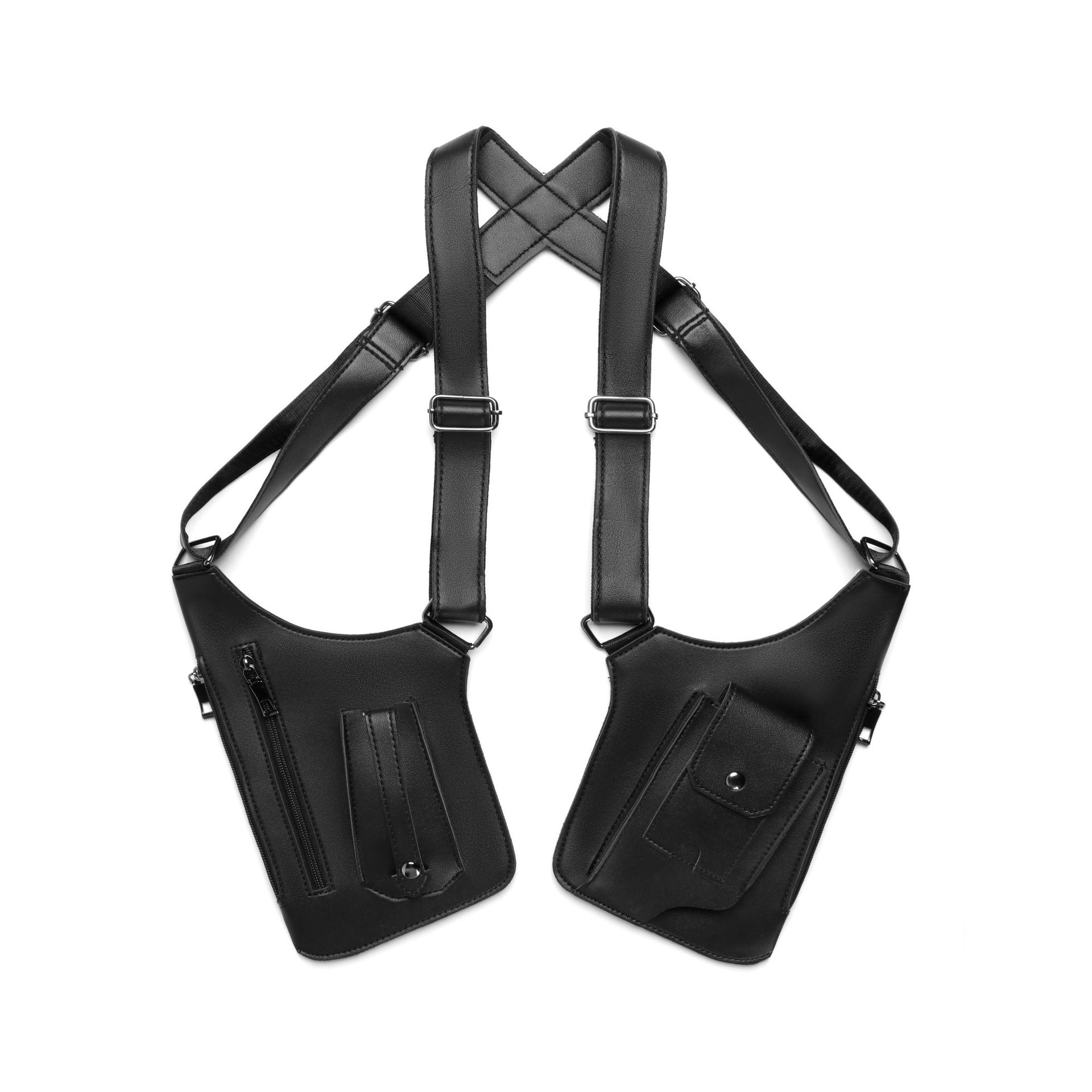 Men's Retro Crossbody Chest Bag