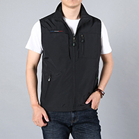 Waterproof Wear-resisting Windproof Multiple Pockets Fashionable Gentlemen Outdoor Waistcoat
