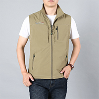 Waterproof Wear-resisting Windproof Multiple Pockets Fashionable Gentlemen Outdoor Waistcoat