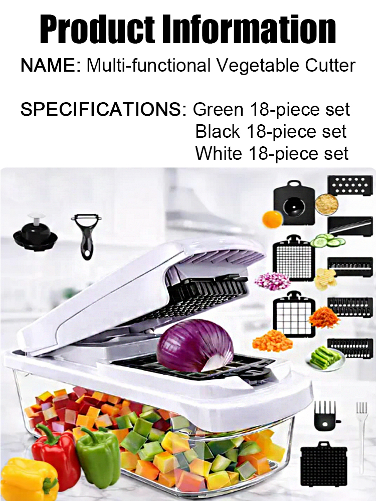 Multifunctional vegetable cutter