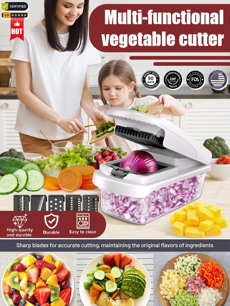 Multifunctional vegetable cutter