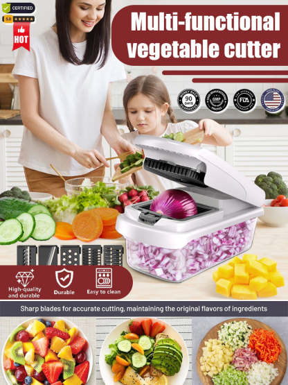 Multifunctional vegetable cutter