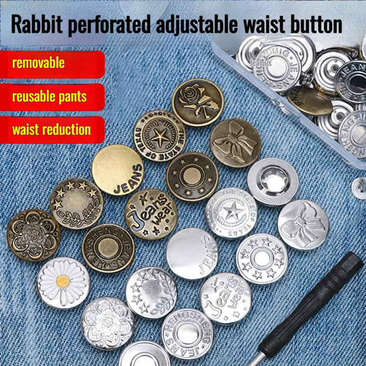 Adjustable Accessories with NoPunch Buttons