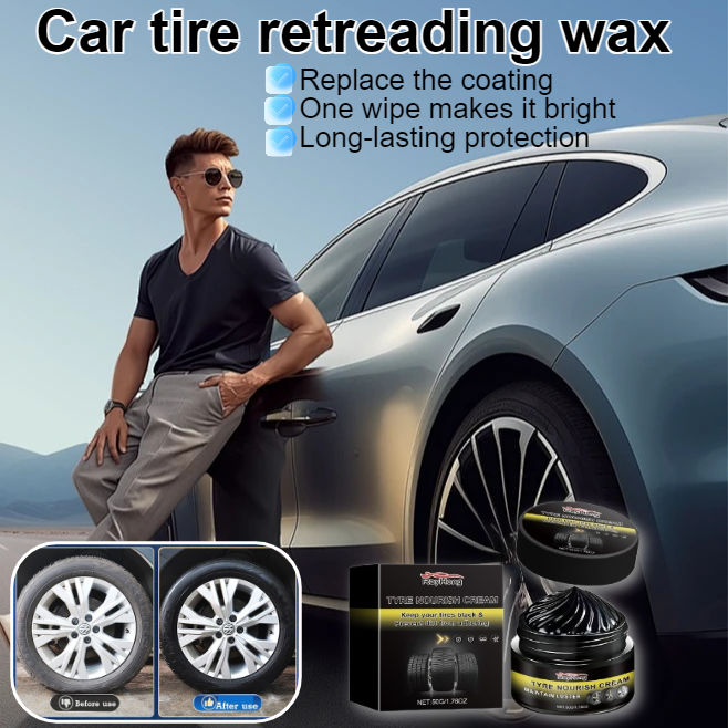 Car Tire Wheel Refinishing Longlasting Dust Removal Wax