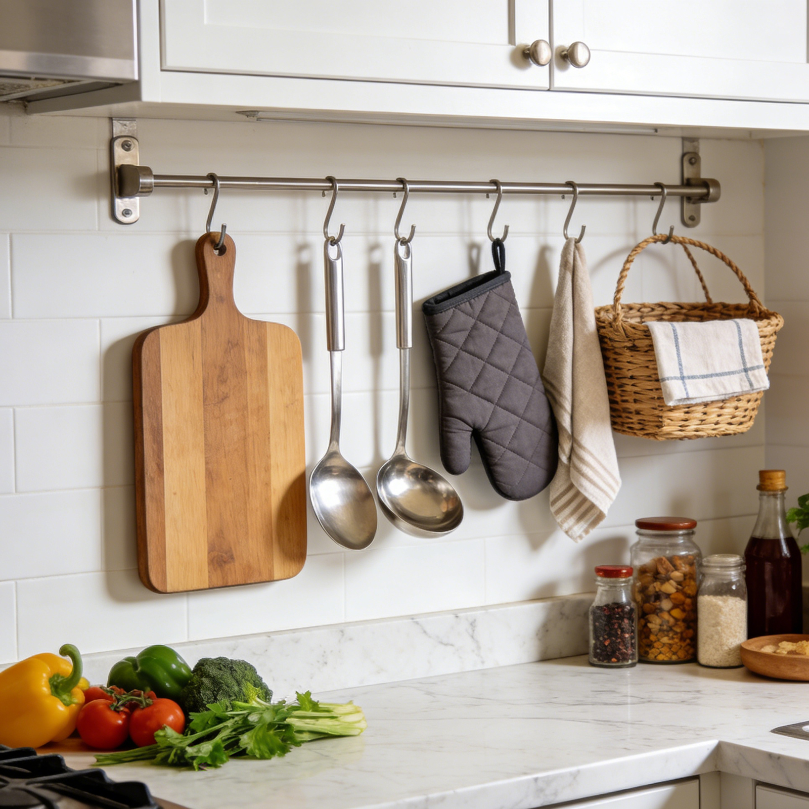 Kitchen & Bathroom Hooks