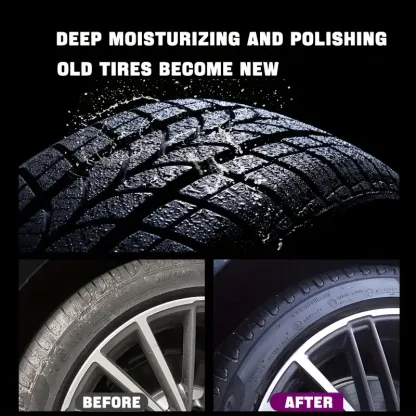 Car Tire Wheel Refinishing Longlasting Dust Removal Wax