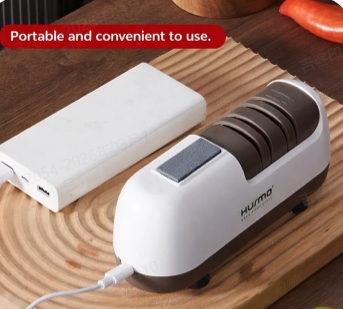 Fully automatic household electric knife sharpener