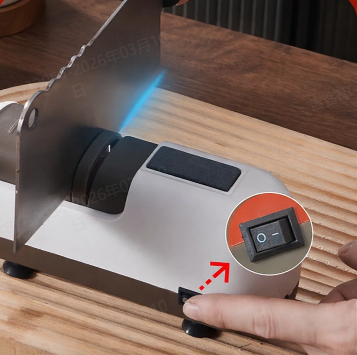 Fully automatic household electric knife sharpener
