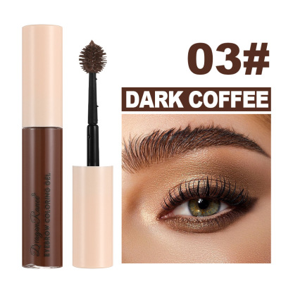 Long-lasting eyebrow tint with sea urchin brush