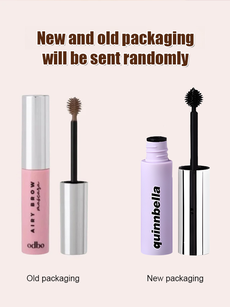 Long-lasting eyebrow tint with sea urchin brush