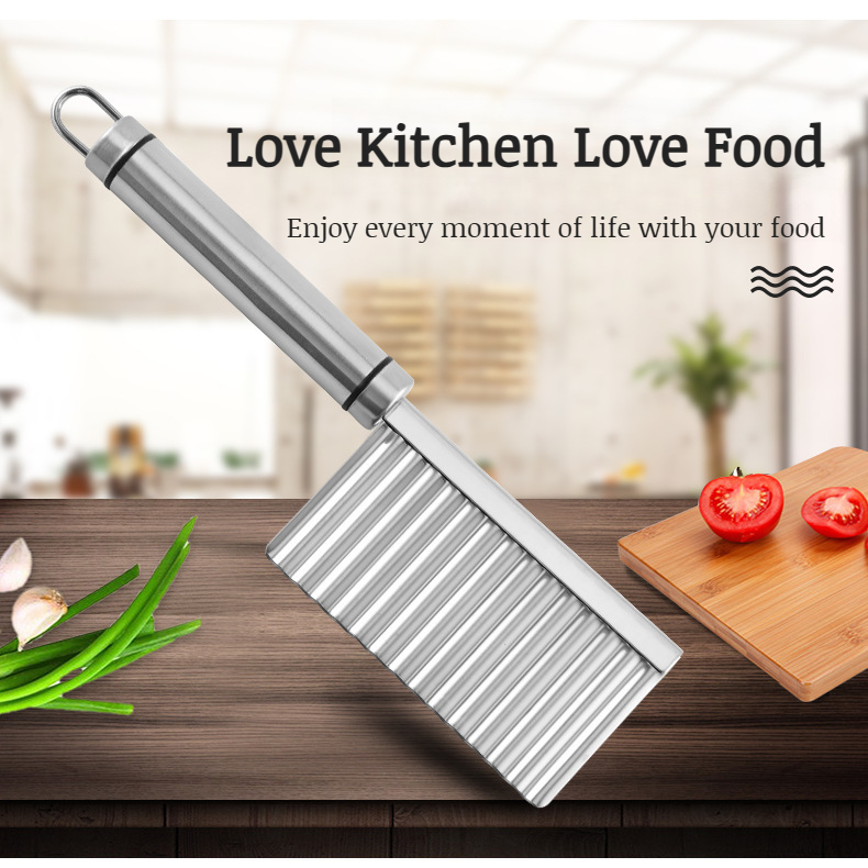 Wave Knife Kitchen Gadget Fancy Potato Slicer Vegetable Cutter