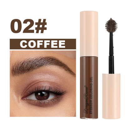 Long-lasting eyebrow tint with sea urchin brush