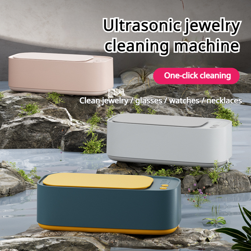 Home ultrasonic eyeglasses bead washer portable jewelry cleaner