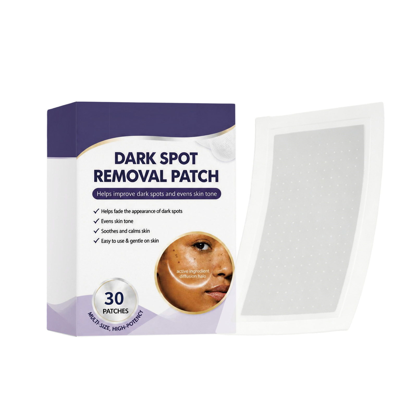 Instantly Fade 10-Year Old Dark Spots | Invisible Melanin Dissolving Patches