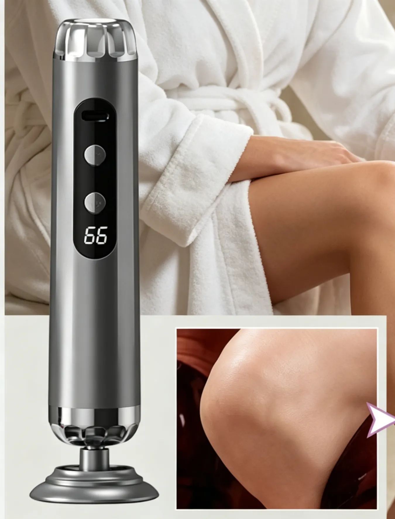 Electric callus remover for exfoliating and removing dead skin from hands and feet