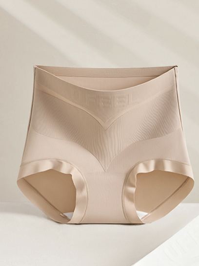 High-waisted tummy control shaping panties